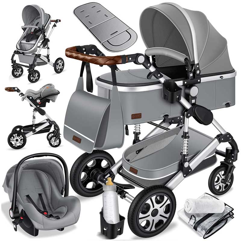 3-in-1  Kombikinderwagen "Loops" von KESSER