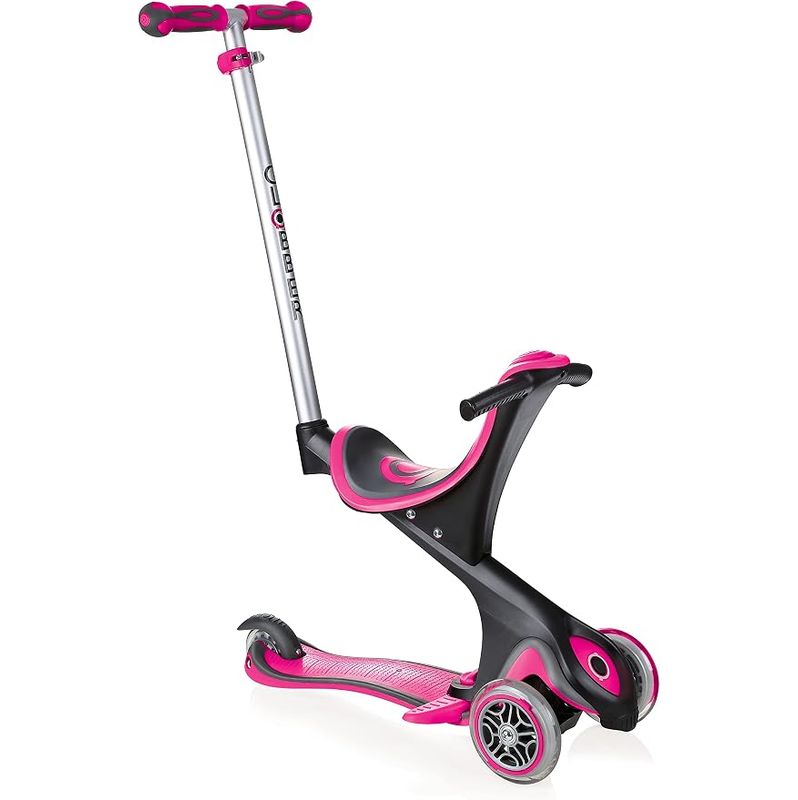 Dreirad, Laufrad und Scooter-GO-UP Comfort-Globber