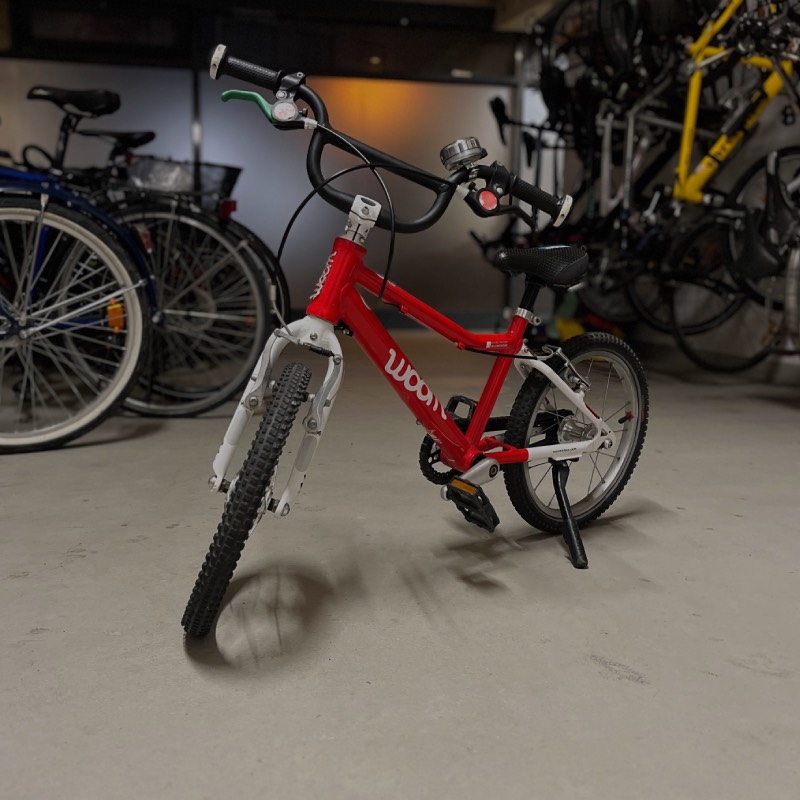 16-Zoll-Kinderfahrrad: "GO 3 (woom 3)" von woom im Review von woom ©https://wunsch-kind.at