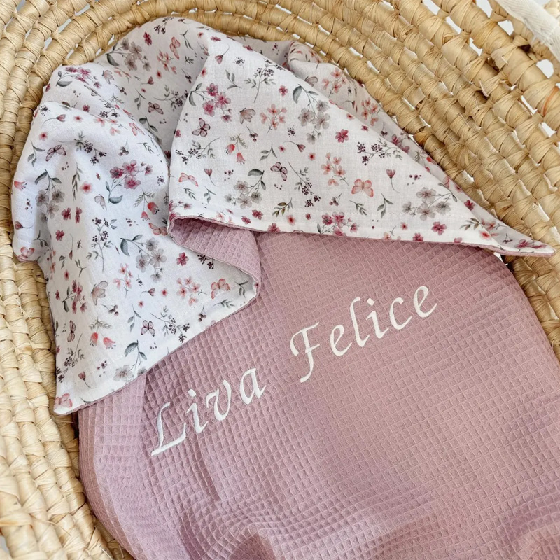 Babydecke "Zur Geburt" von NaturalCuddles