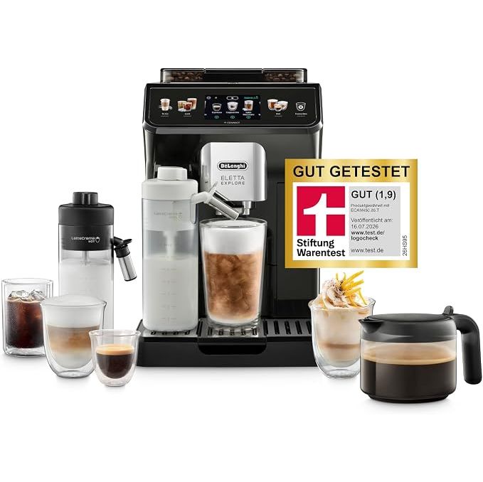 Kaffeevollautomat-Eletta Explore ECAM452.67.G-De’Longhi
